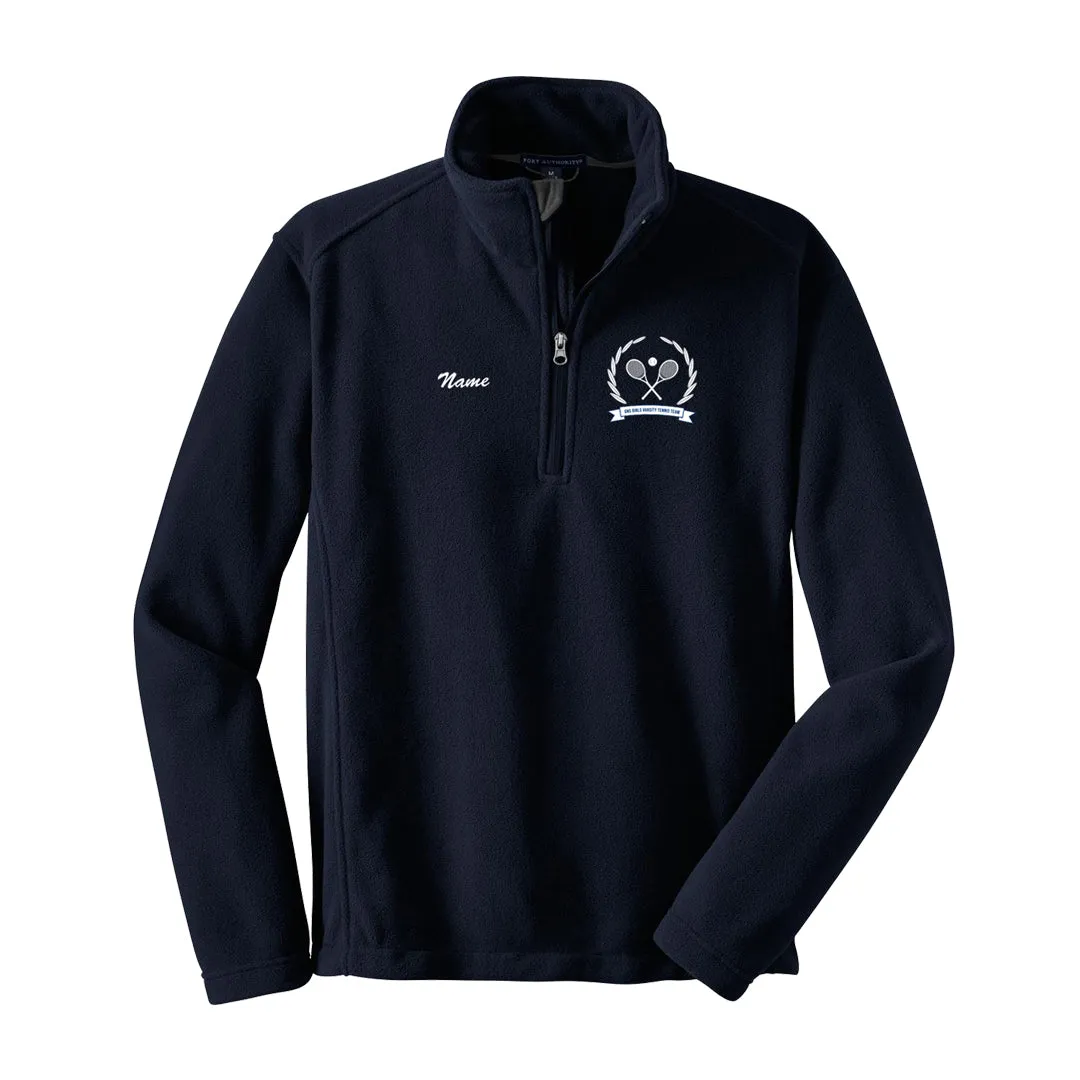 1/4 Zip GNS Girls Varsity Tennis Team Fleece Pullover