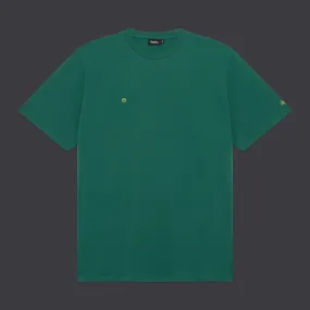 3D hexagon Tee Green