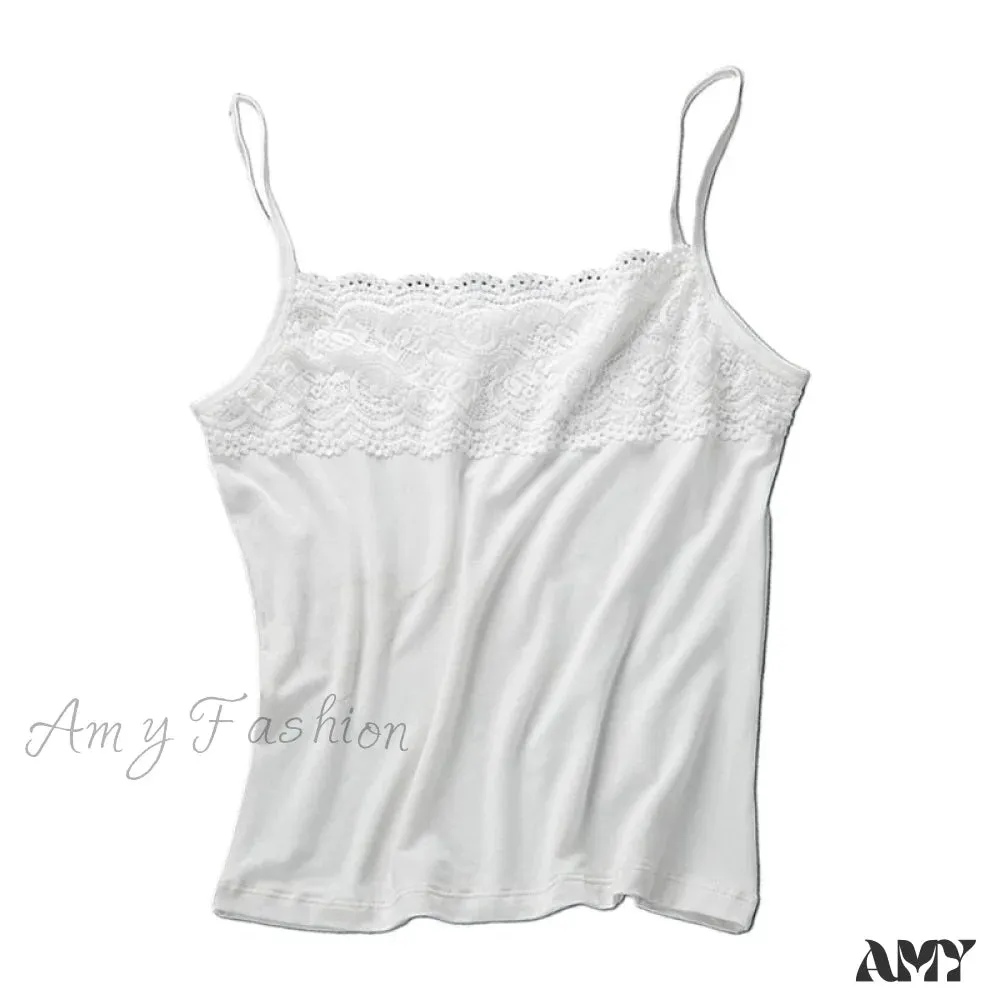 Amy Fashion - Basic Layer Sleeveless Tank Top