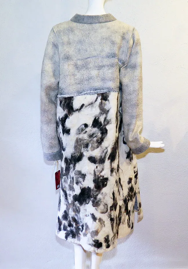 Anne Vickrey Evans - Handmade Felt Coat