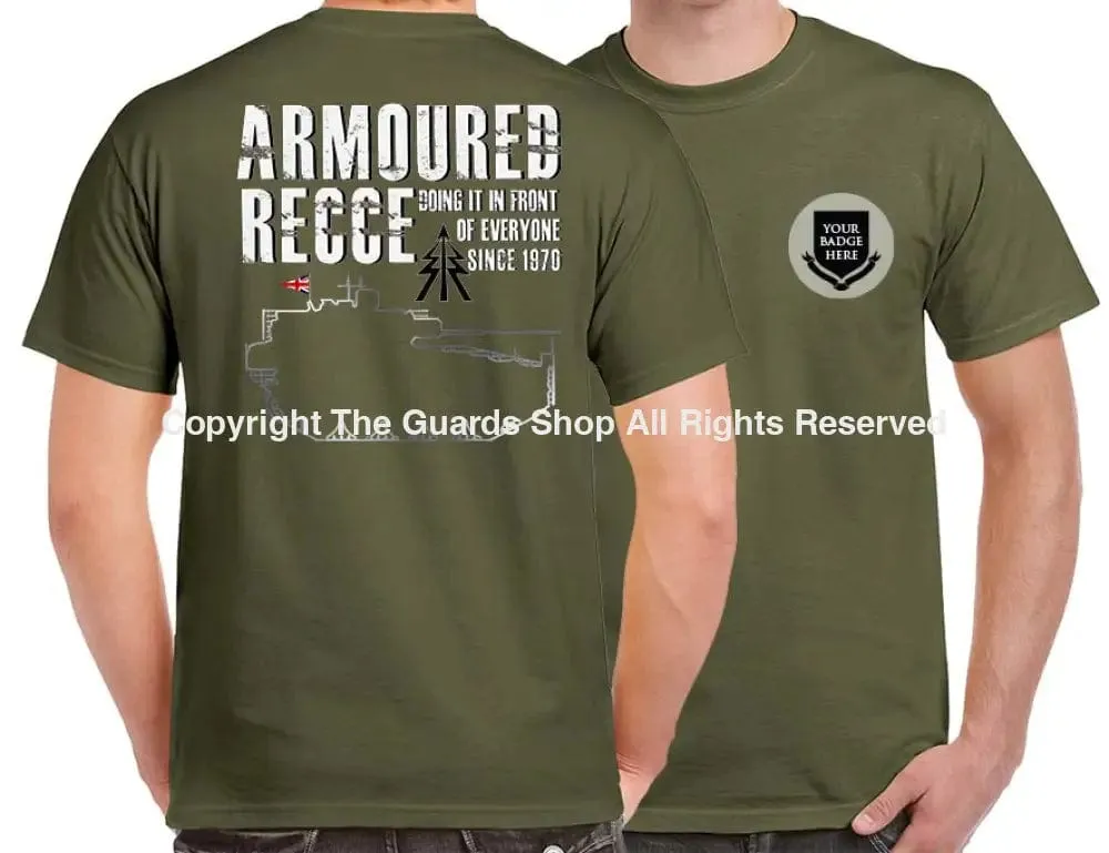 ARMOURED RECCE Doing It In Front of Everyone Double Print T-Shirt