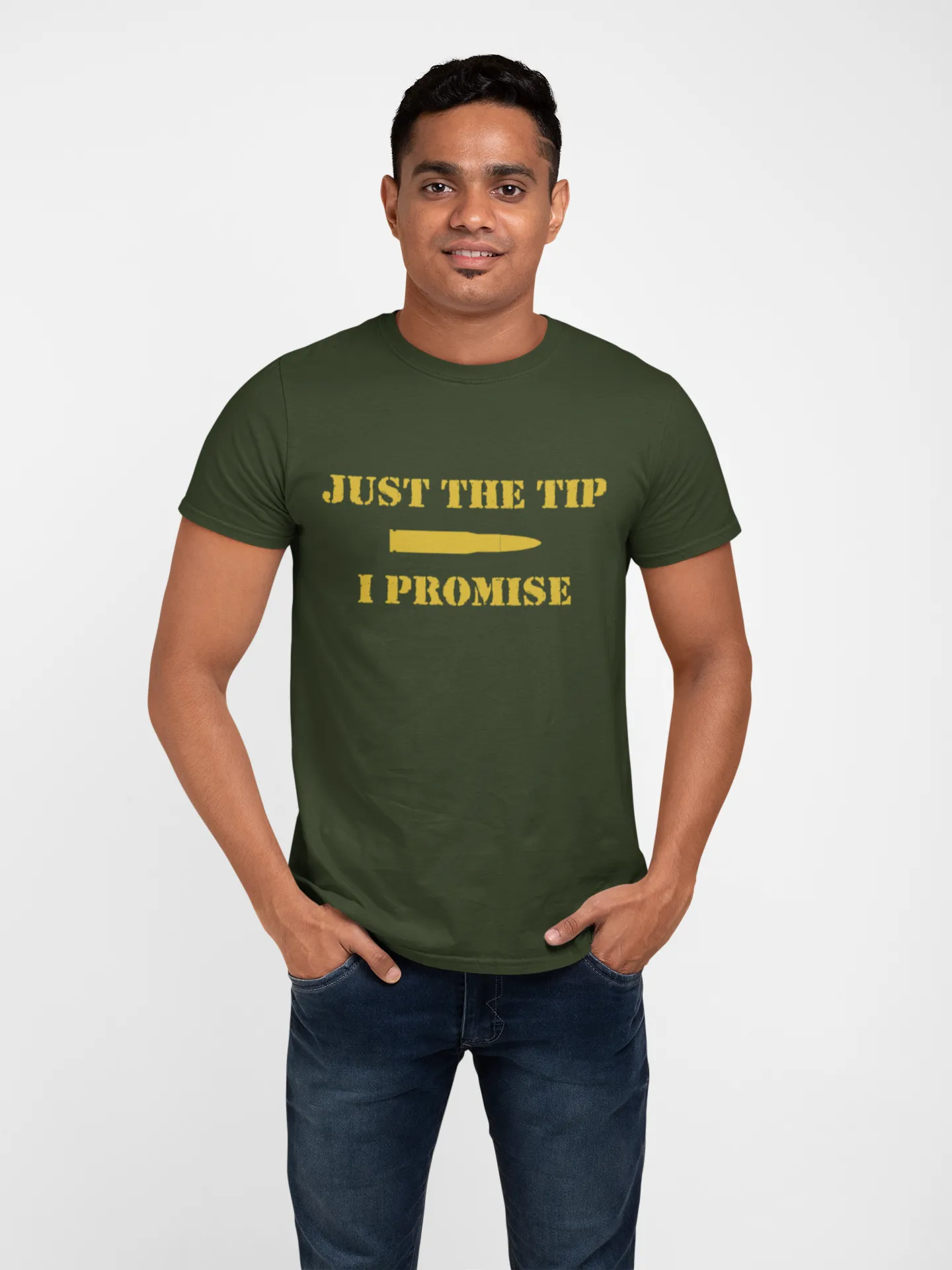 Army T-shirt - Just the Tip, I Promise (Men)