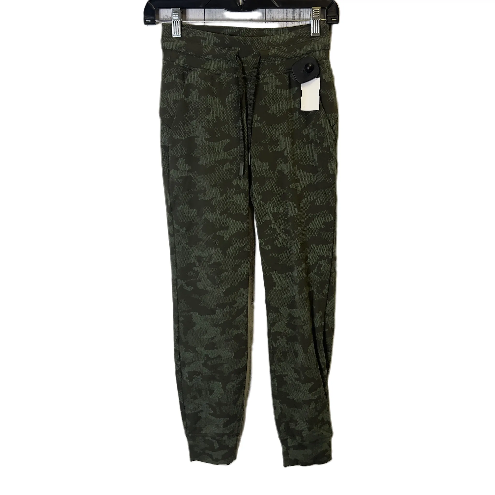 Athletic Leggings By Lululemon In Camouflage Print, Size: 2