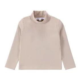 Baby Long Sleeve Tan Turtleneck