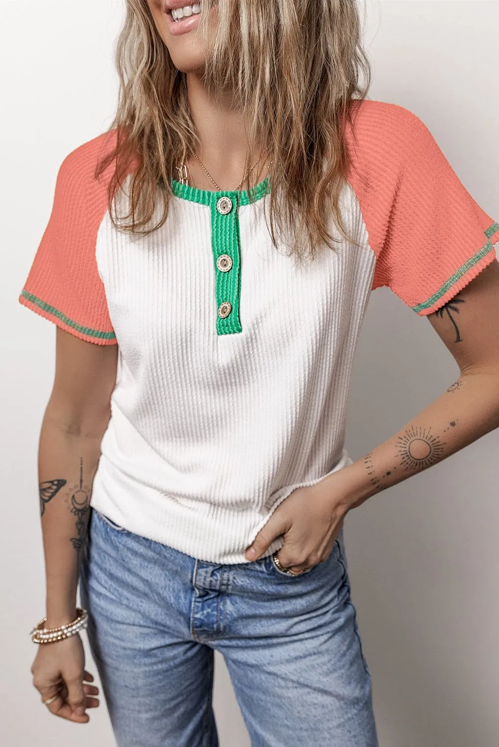 Beach Henley T-Shirt