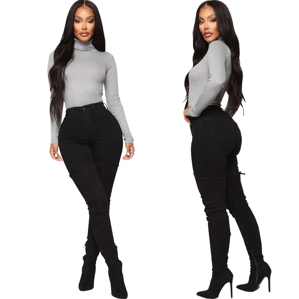 Brenda High Waist Skinny Pants