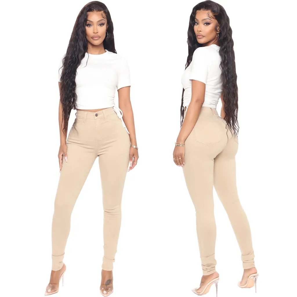 Brenda High Waist Skinny Pants