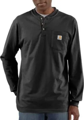 CARHARTT WORKWEAR LONG-SLEEVE HENLEY T-SHIRT