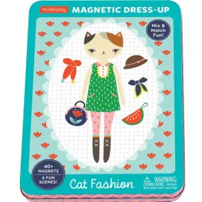 Cat Fashion Magnetic Dress Up Tin