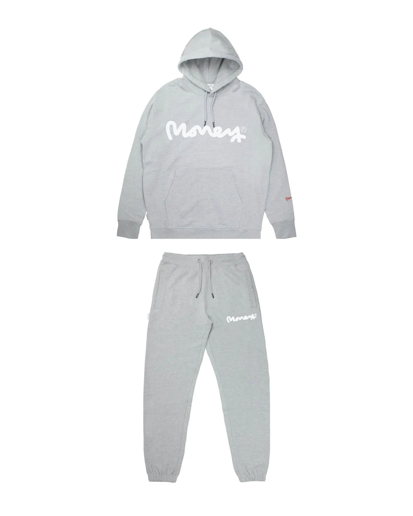 Chop Money Sig Ape Tracksuit Grey Melange