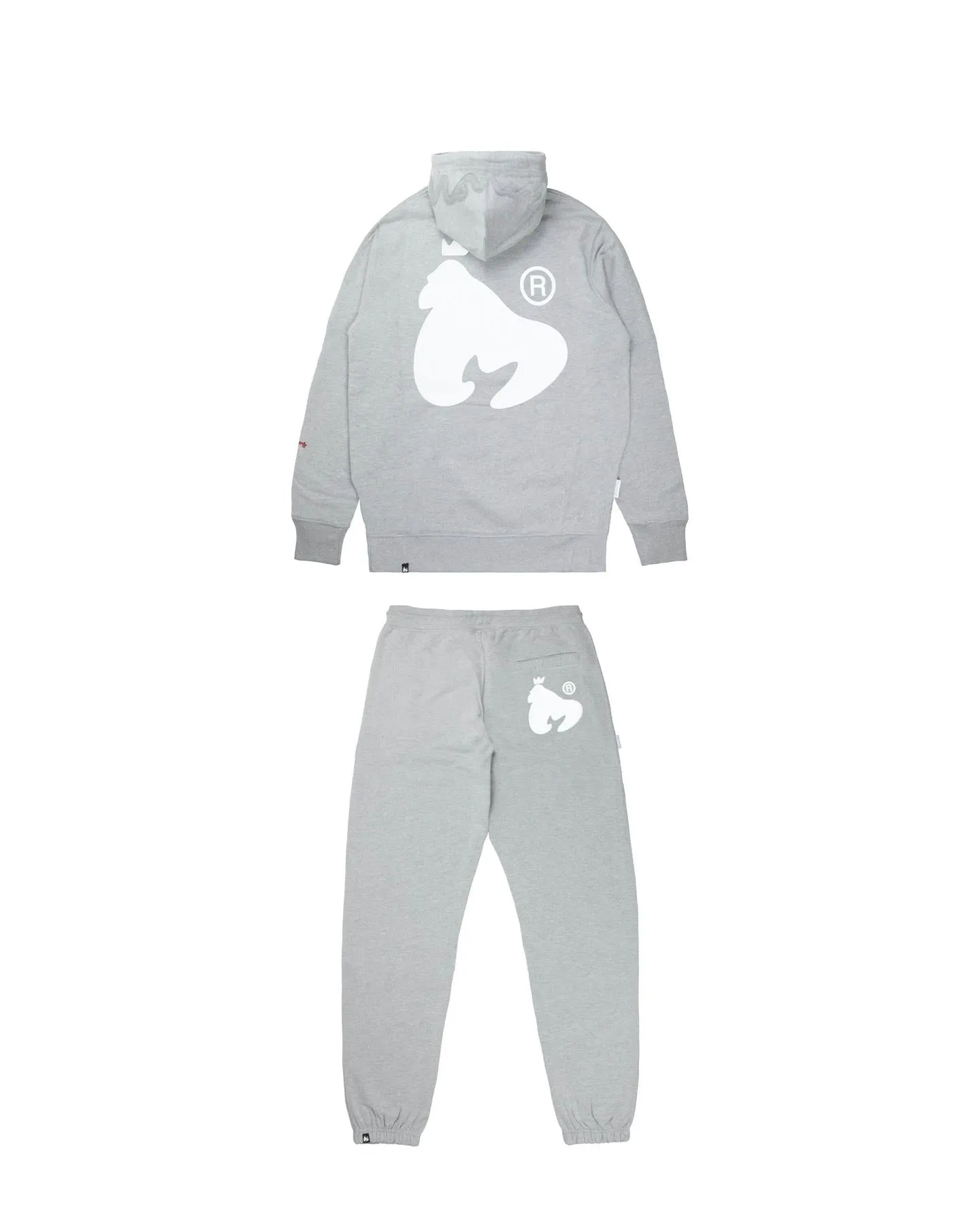 Chop Money Sig Ape Tracksuit Grey Melange