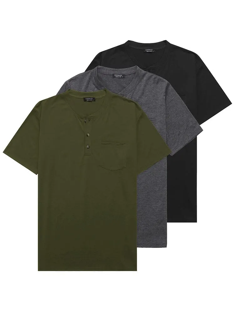 Classic Fit Cotton Shirts 3 Pack (US Only)