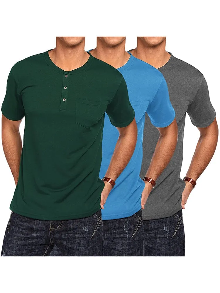 Classic Fit Cotton Shirts 3 Pack (US Only)