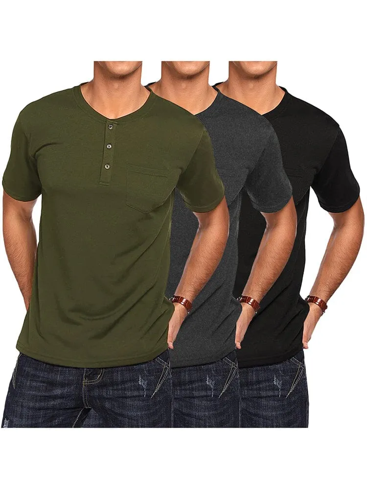 Classic Fit Cotton Shirts 3 Pack (US Only)