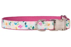 Cloudy Blooms Dog Collar