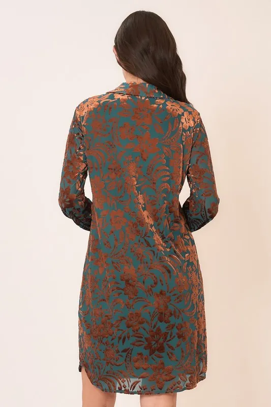 COZ102 - CURVY VELVET DRESS