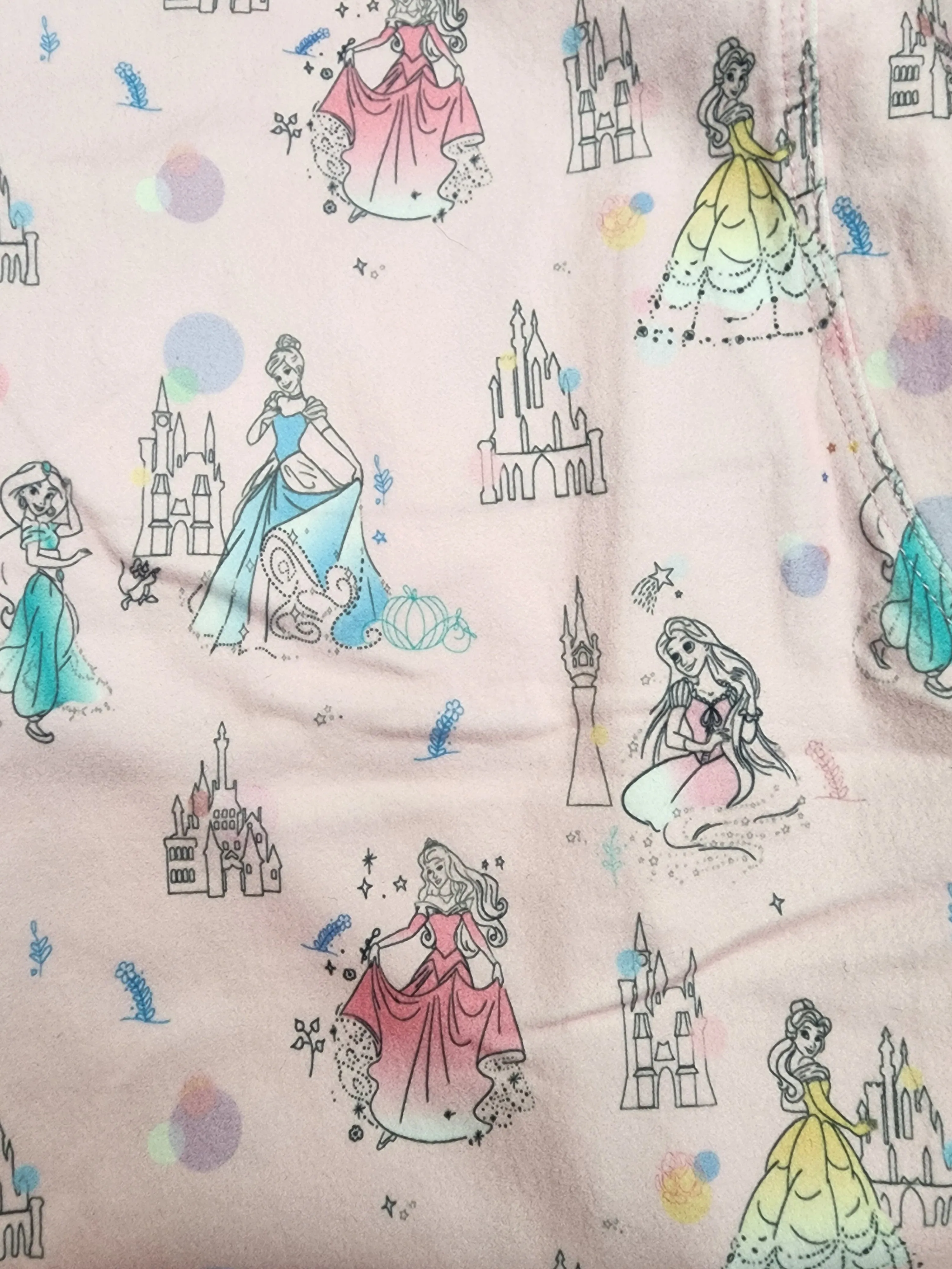 *CP Disney Princesses and Their Castle Leggings