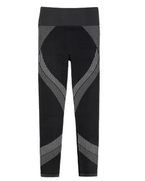 D000914 Black Noho Exercise Knit Leggings