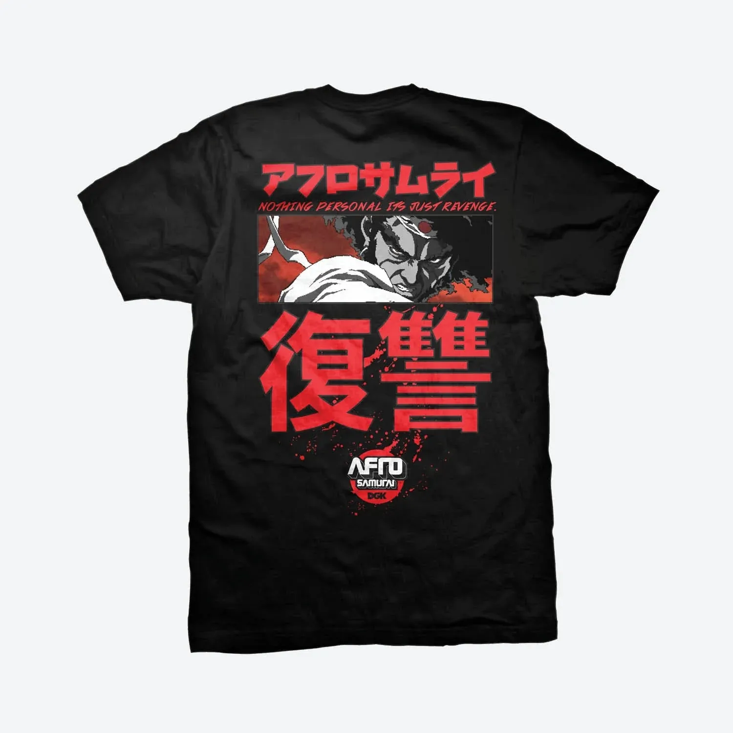 DGK X AFRO SAMURAI Afro Graphic T-shirt