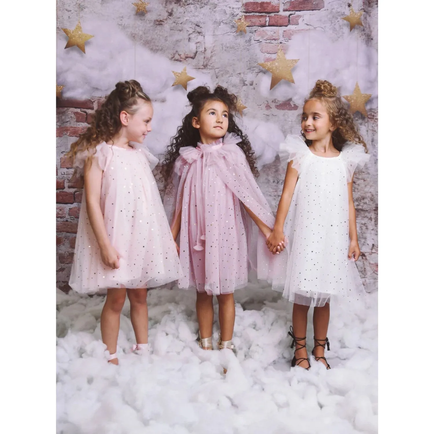 Dolly by Le Petit Tom Tulle Fairy Dress Pink