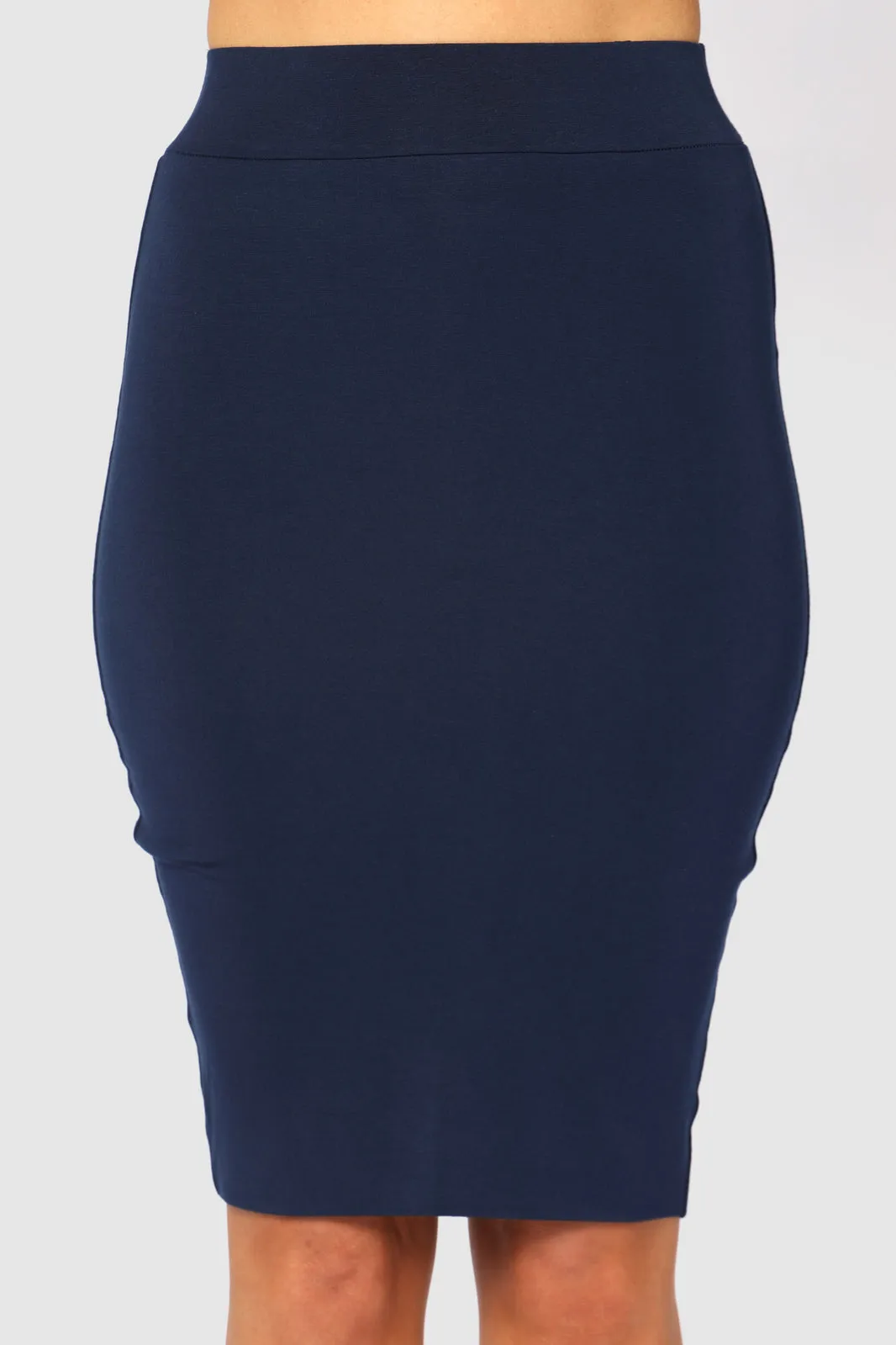 Double Layer Tube Skirt - Navy