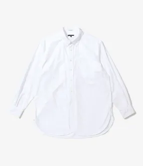 Engineered Garments 19 Century BD Shirt - White Cotton Oxford