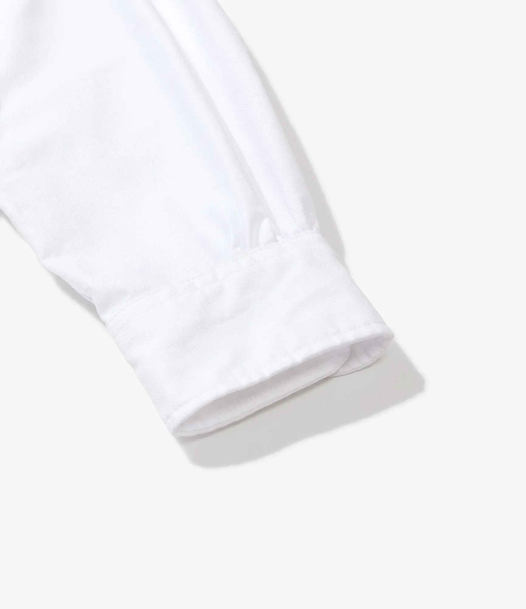 Engineered Garments 19 Century BD Shirt - White Cotton Oxford