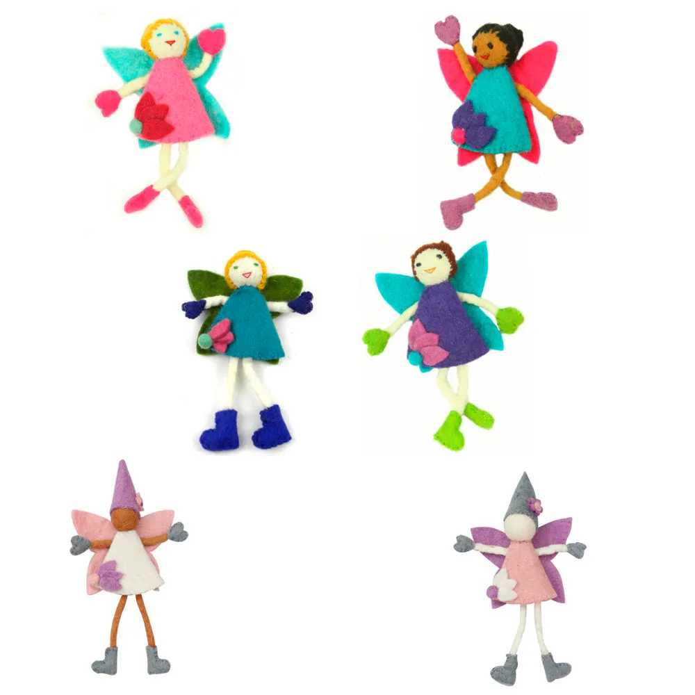 Felt Tooth Fairy Dolls with Pocket