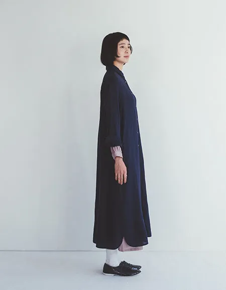 Fog Linen Work Akari Shirt Dress