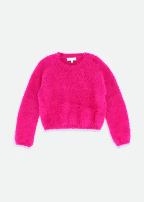 Fuzzy Jumper Magenta