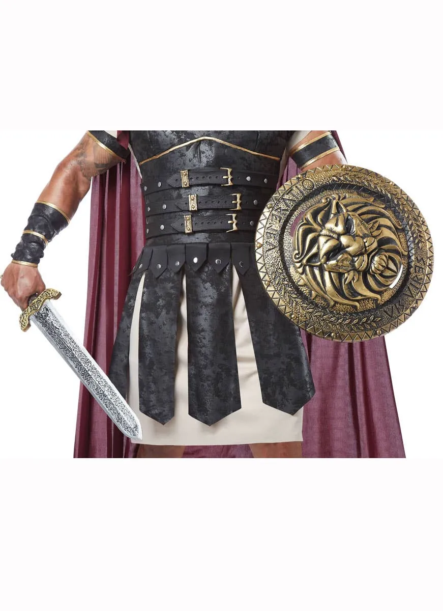 Gladiator Deluxe Costume Combat Sword and Shield