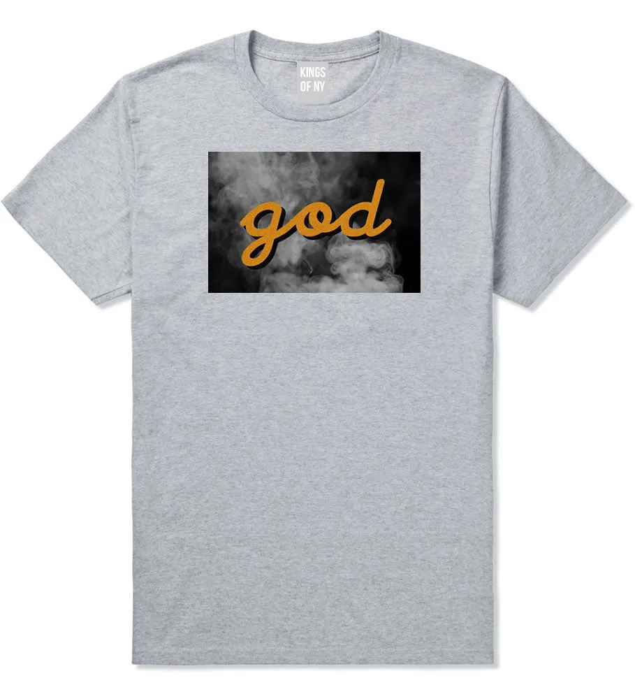 God Up In Smoke Puff Goth Dark T-Shirt