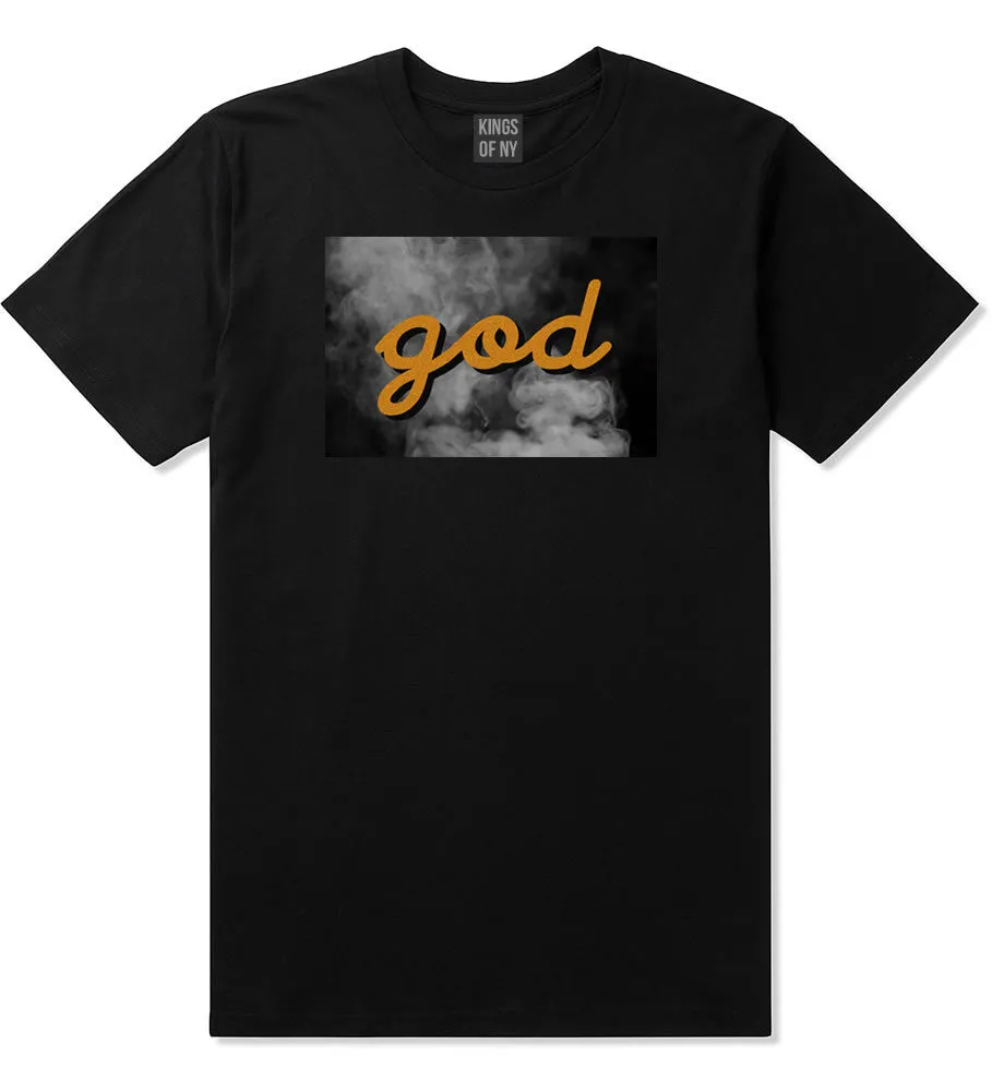 God Up In Smoke Puff Goth Dark T-Shirt