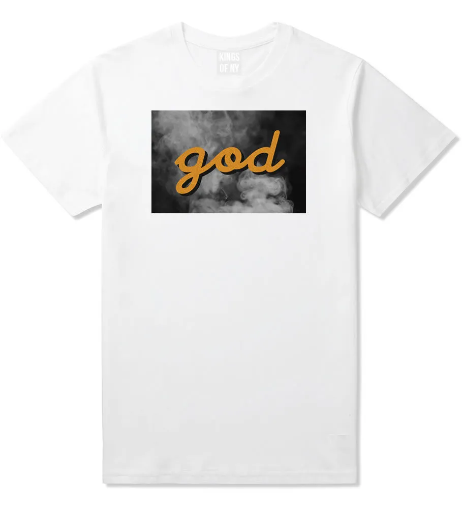 God Up In Smoke Puff Goth Dark T-Shirt