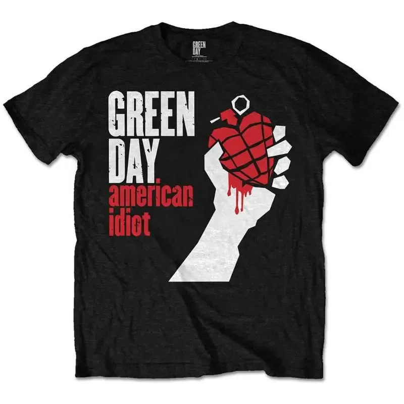 Green Day Adult T-Shirt - American Idiot