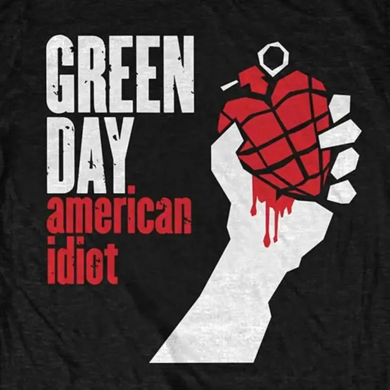 Green Day Adult T-Shirt - American Idiot