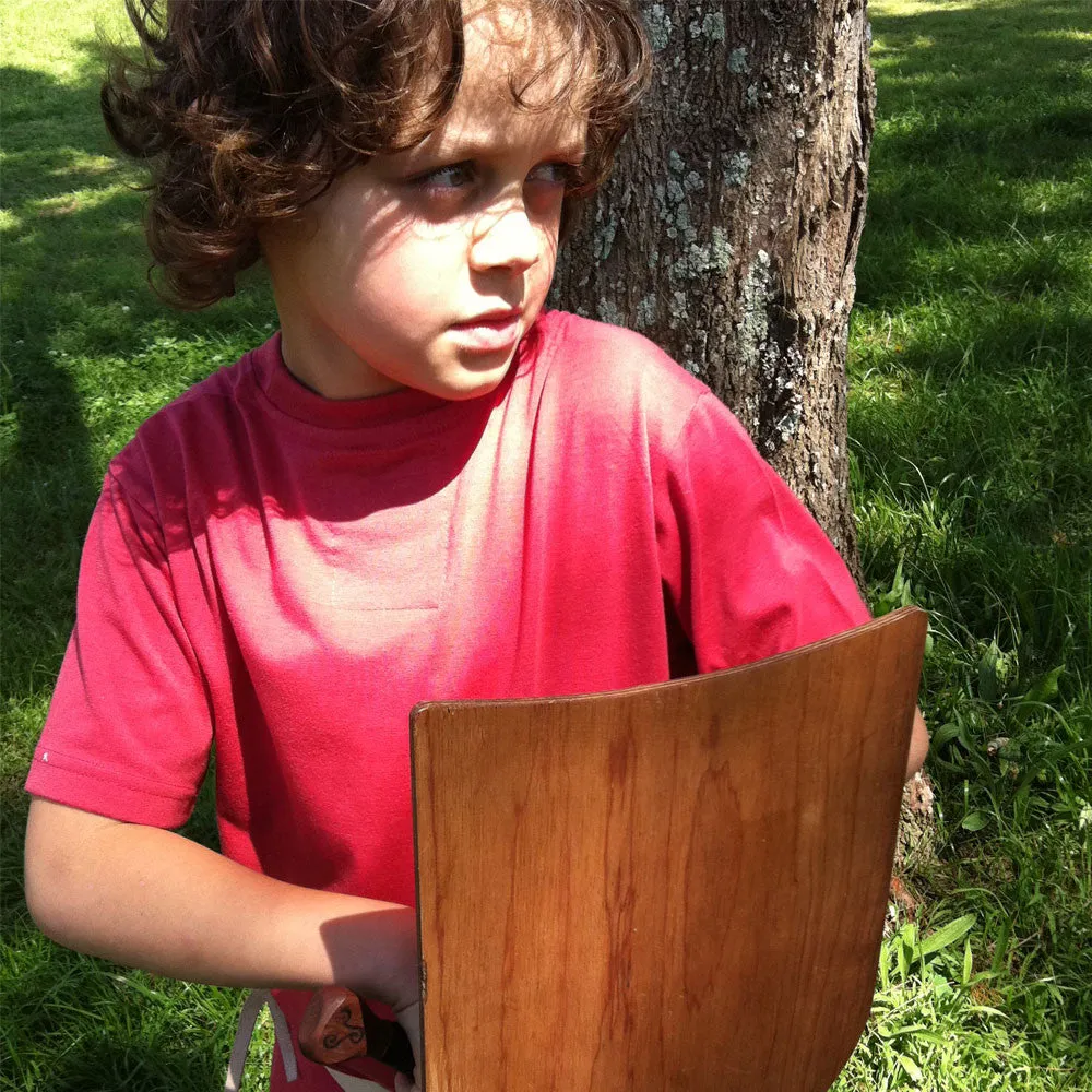 Handcrafted Wooden Shield