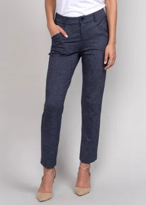 Herringbone Crop Pants