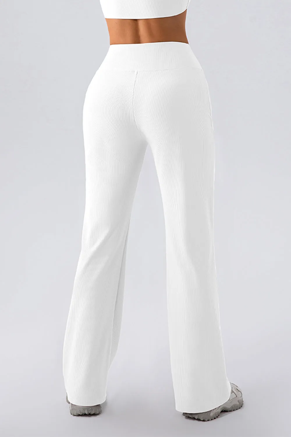 High Waist Straight Active Pants