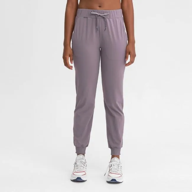 High-Waisted Casual Training Workout Joggers