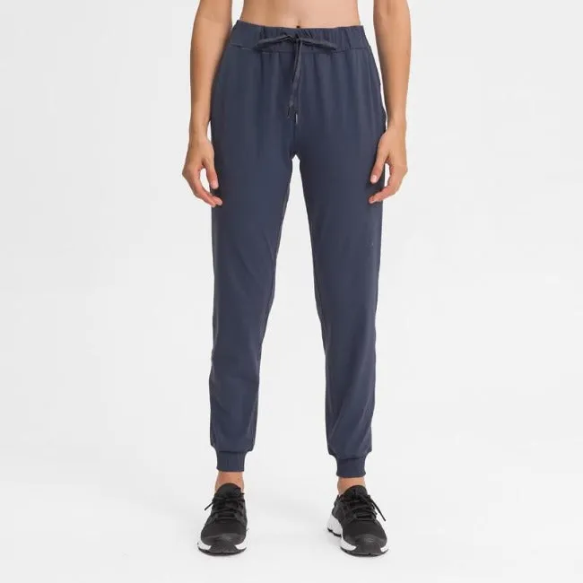 High-Waisted Casual Training Workout Joggers