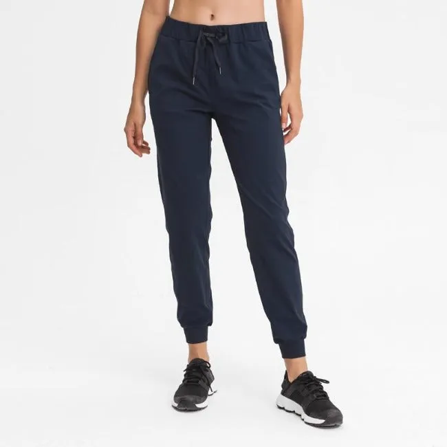 High-Waisted Casual Training Workout Joggers