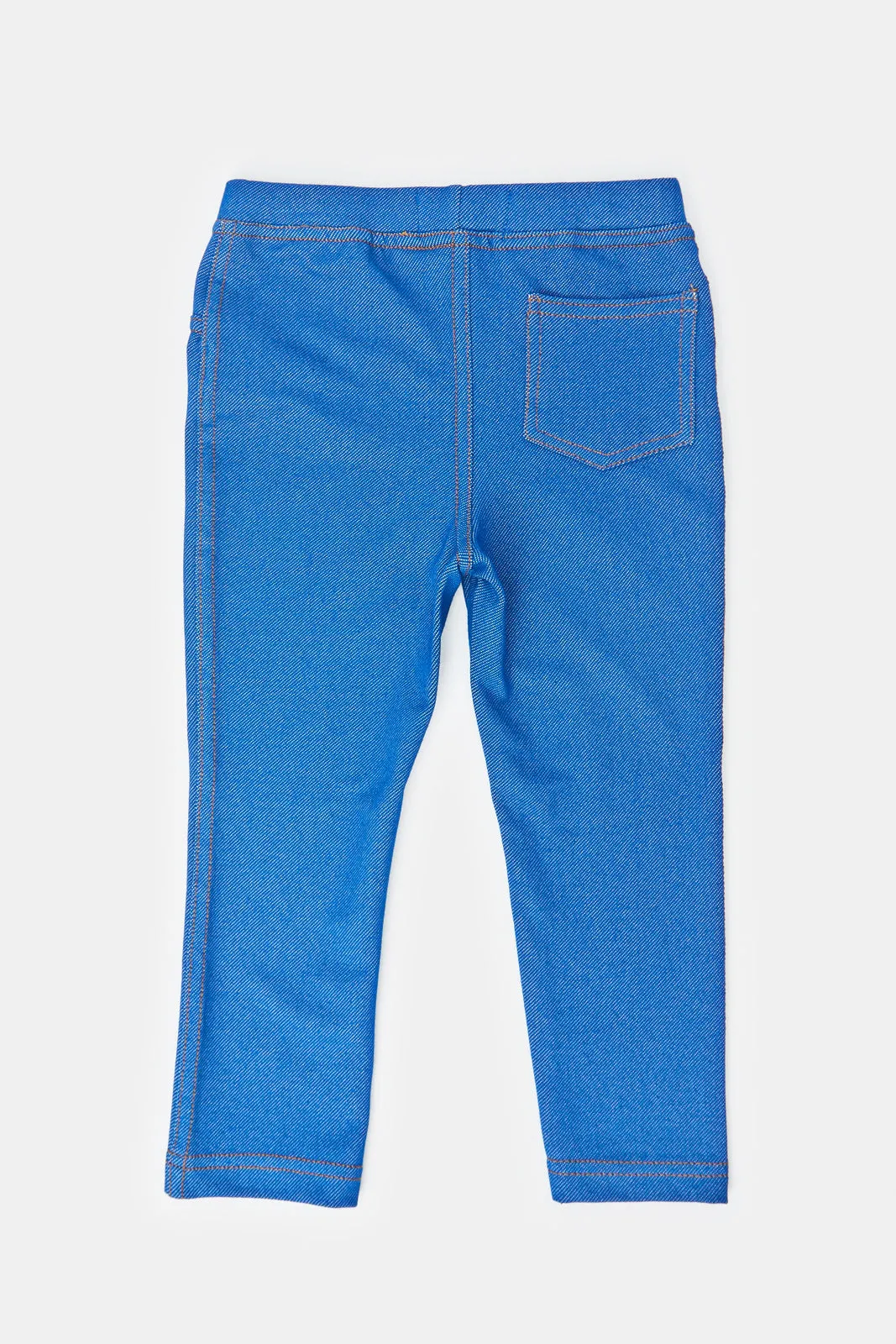 Infant Girls Blue Jeggings