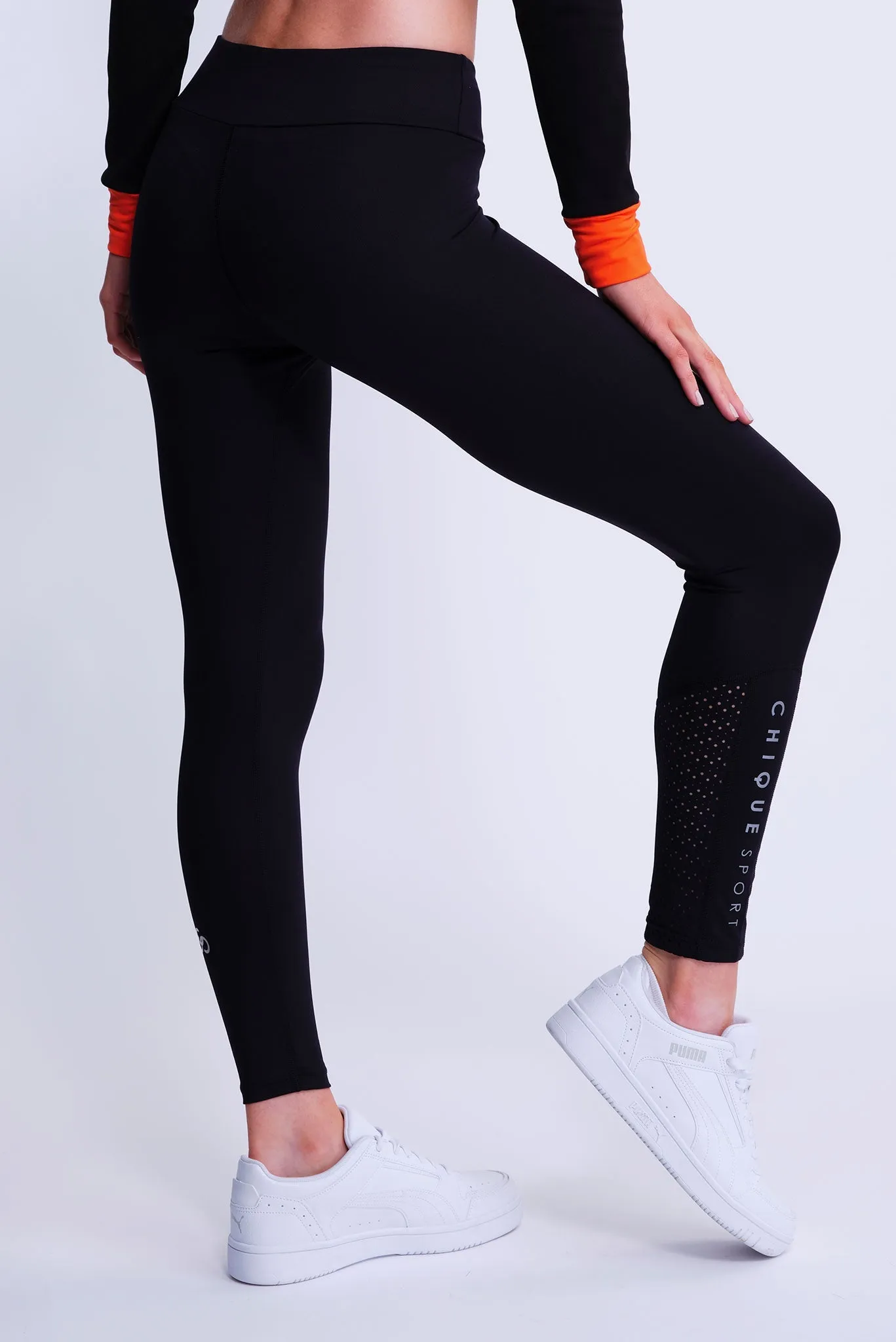 Inspire Off-Ice Leggings in Black