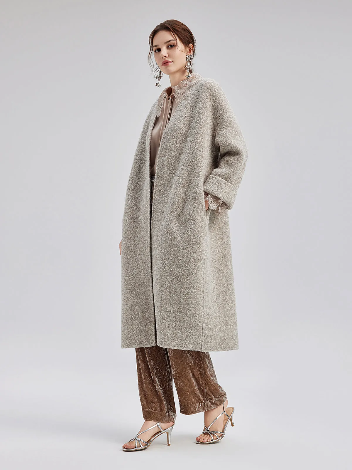 Italian Wool Blend Coat