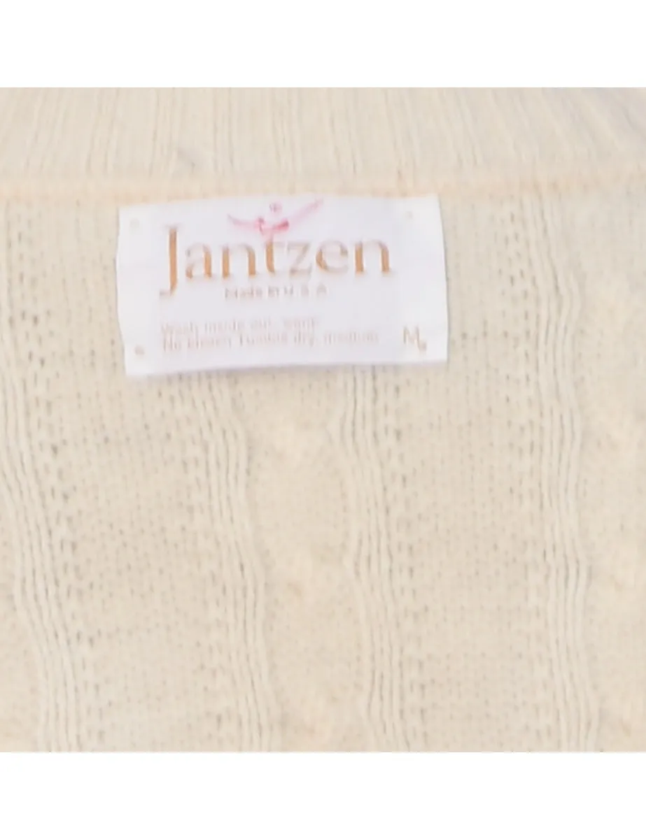 Jantzen Cable Knit Jumper - M