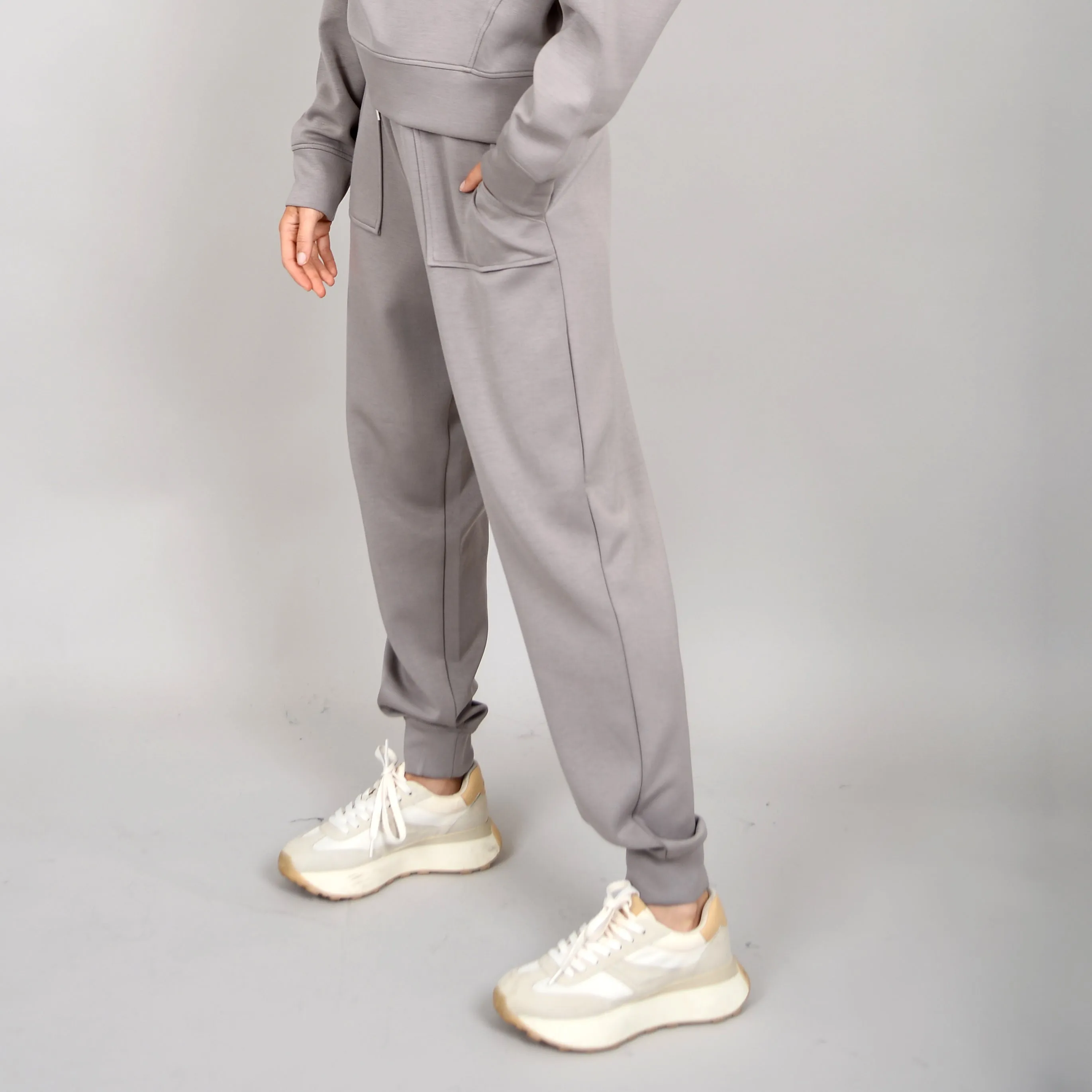 JOSELLE KNIT JOGGER - DUNE