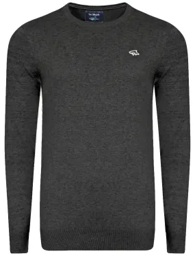 Jumper in Charcoal Marl - Le Shark