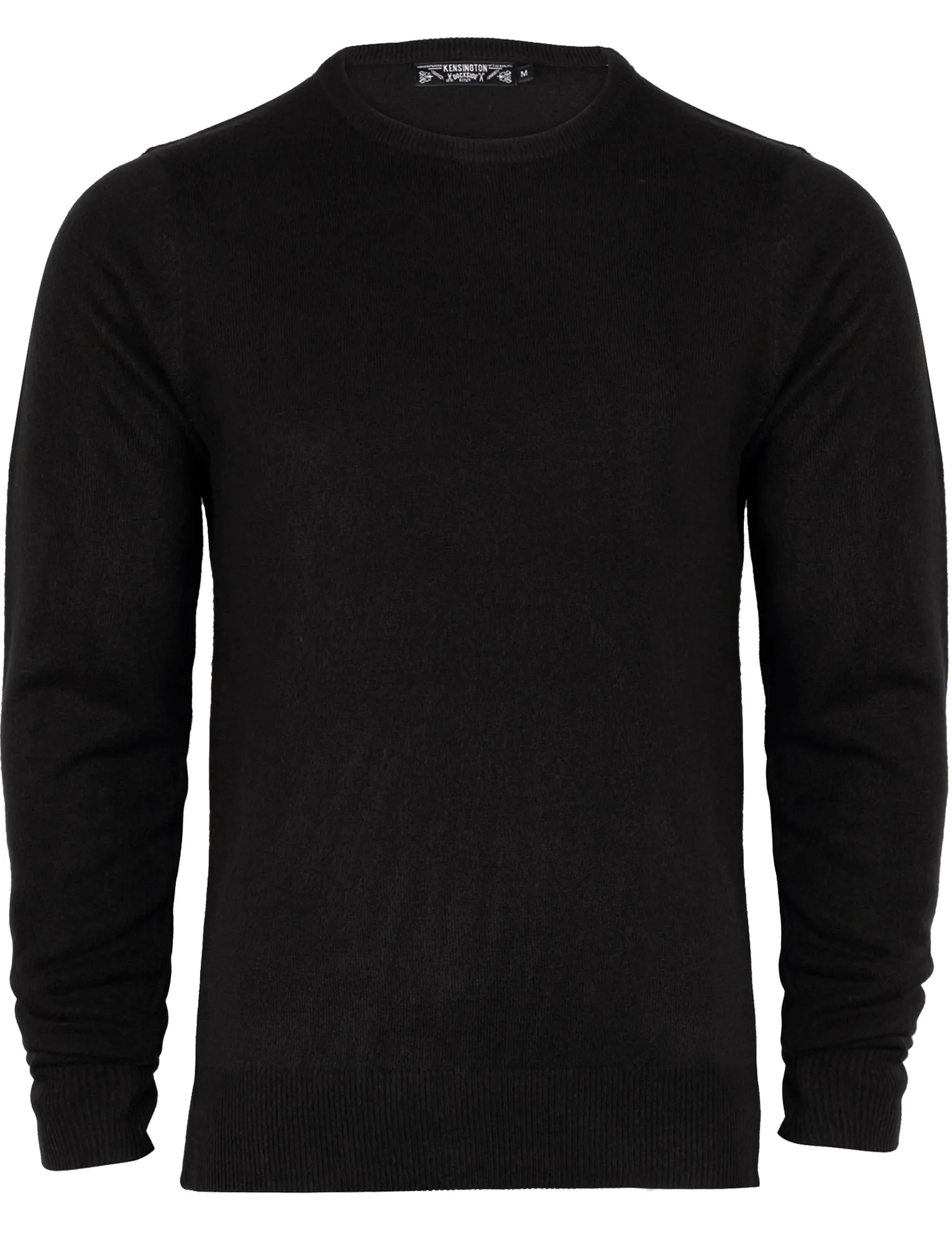 Kensington Dockside Ralph black cashmilion soft jumper