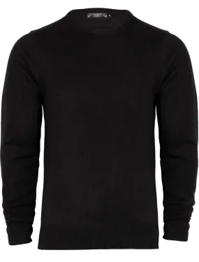 Kensington Dockside Ralph black cashmilion soft jumper